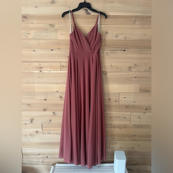 Lulus All About Love Rusty Rose Maxi Dress - Picture 6 of 8